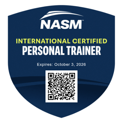 2024 – NASM Certification